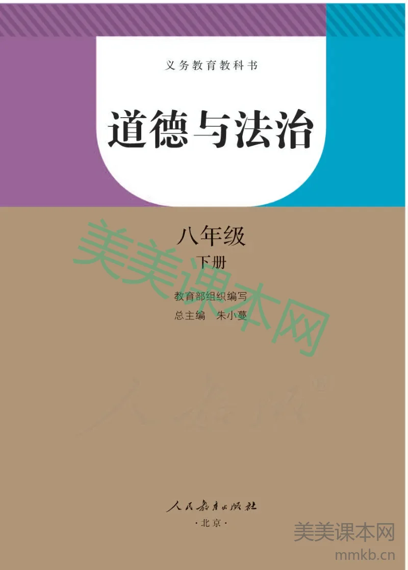 八年级下册道德与法治人教版电子课本