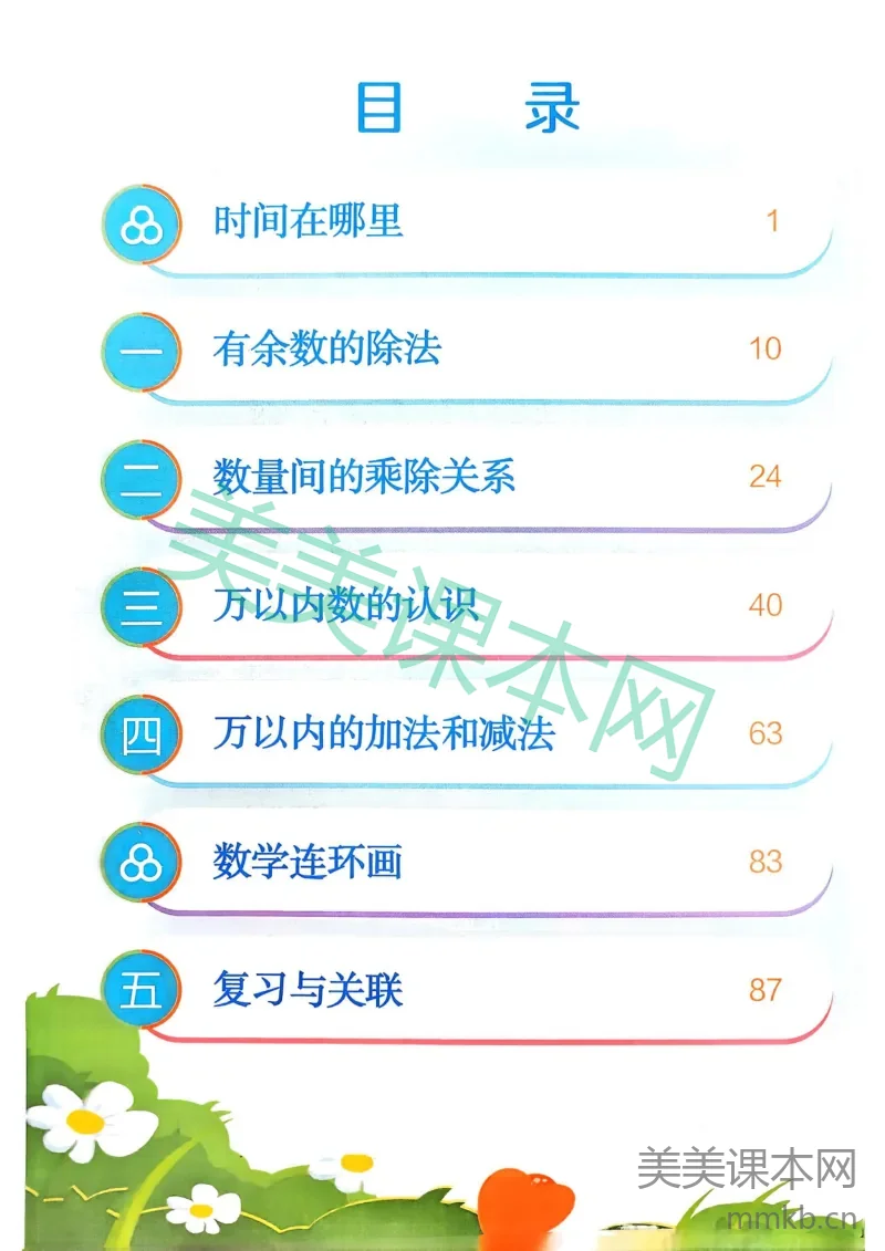26春人教版二年级下册数学课堂笔记