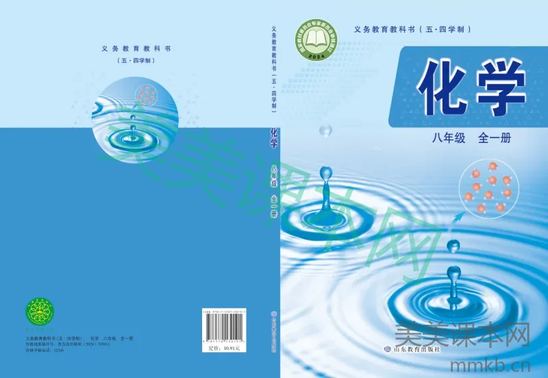 鲁教版(五•四学制)•化学八年级全一册